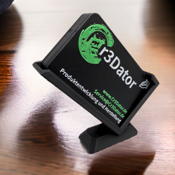 Visitenkartenhalter Leon - Schwarz