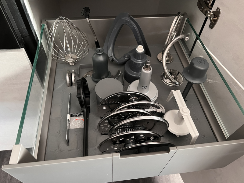 Kennwood Maschinen Schubladen Sorter System