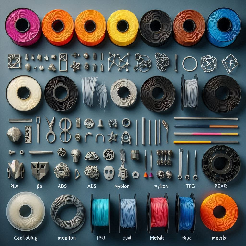 Filamente an Werkzeugwand