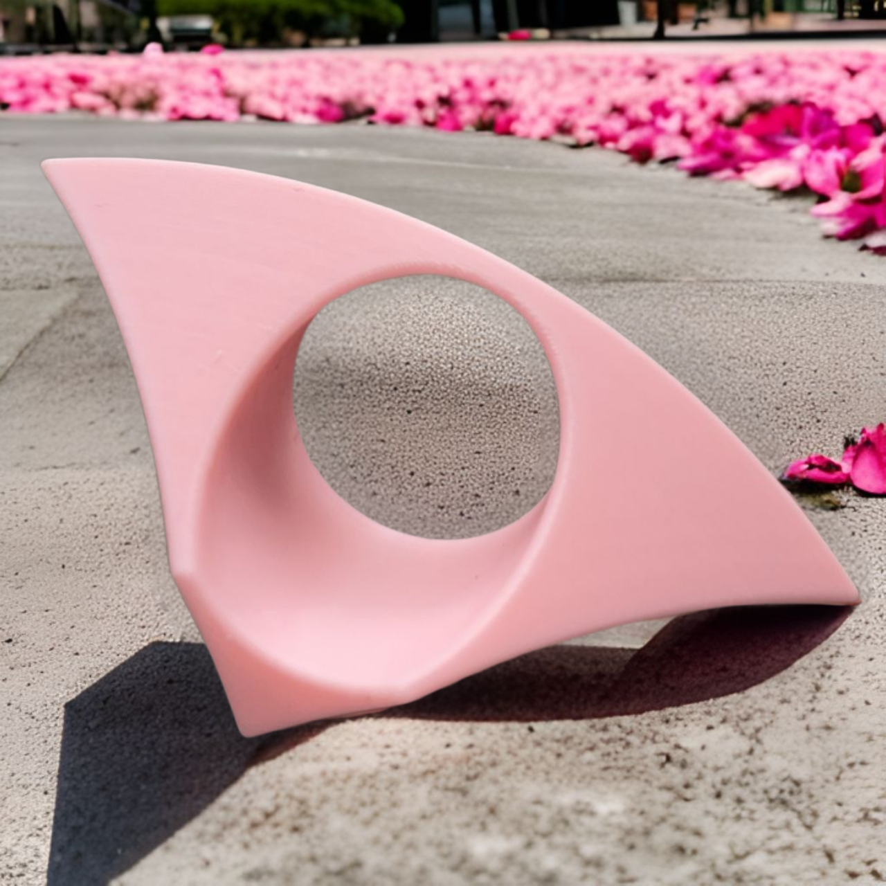 Seitenhalter in Rosa